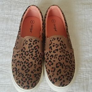Cat & Jack Cheetah Print Girls' Mystique Sneakers